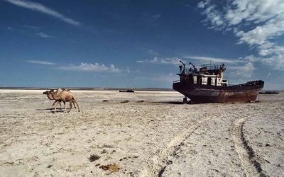 Así ha desaparecido el Mar de Aral en los últimos 50 años